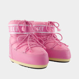 Bottines Icon Low - Moon Boot - Synthétique - Rose