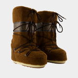 Bottes Icon Fleece - Moon Boot - Synthétique - Marron