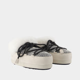 Sandales Mb X Gir Evx - Moon Boot - Cuir - Blanc