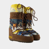 Bottes Mb X Gir Icon Postcard - Moon Boot - Synthétique - Multi