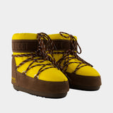 Bottines Mb X Gir Icon Low - Moon Boot - Synthétique - Jaune