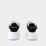 Sneakers Oversize - Alexander Mcqueen - Cuir - Blanc/Noir