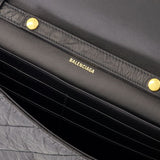 Wallet On Chain Crush - Balenciaga - Cuir - Noir