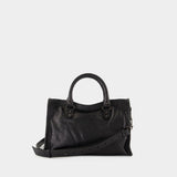 Sac À Main Le City Small - Balenciaga - Cuir - Noir
