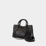 Sac À Main Le City Small - Balenciaga - Cuir - Noir