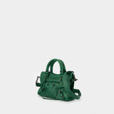 Sac À Bandoulière Le City Mini - Balenciaga - Cuir - Vert