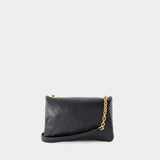 Sac Porté Épaule Monaco - Balenciaga - Cuir - Noir