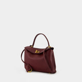 Sac À Main Rodeo Top Handle Mini - Balenciaga - Cuir - Bordeaux