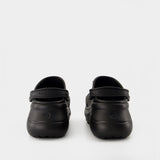 Mules Crocs - Balenciaga - Synthétique - Noir