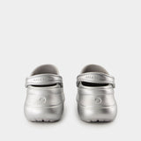 Mules Crocs - Balenciaga - Synthétique - Violet