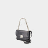 Sac À Bandoulière Bb Soft - Balenciaga - Cuir - Noir