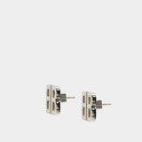 Boucles D'oreilles Bb 2.0 Xs - Balenciaga - Métal - Argenté