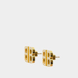Boucles D'oreilles Bb 2.0 Xs - Balenciaga - Métal - Doré