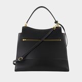 Sac À Main Nano Top Handle Medium - Balenciaga - Cuir - Noir