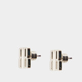 Boucles D'oreilles Nano Stud Xs - Balenciaga - Métal - Argenté