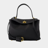 Sac À Main Rodeo Top Handle Small - Balenciaga - Cuir - Noir