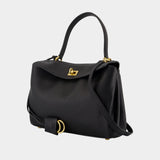 Sac À Main Rodeo Top Handle Small - Balenciaga - Cuir - Noir