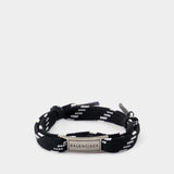 Bracelet Cargo - Balenciaga - Métal - Noir