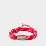 Bracelet Cargo - Balenciaga - Métal - Rose