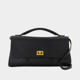 Sac À Bandoulière Bel Air Clap On - Balenciaga - Cuir - Noir