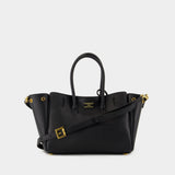 Sac À Main Bel Air Carry All Mini - Balenciaga - Cuir - Noir