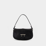 Sac À Main T-Bar Satchel - Alexander McQueen - Cuir - Noir