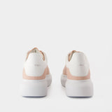 Sneakers Oversized - Alexander McQueen - Cuir - Rose