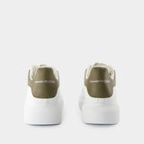 Sneakers Oversized - Alexander McQueen - Cuir - Blanc