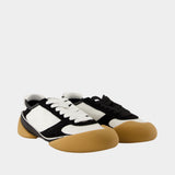 Sneakers Oversized - Alexander McQueen - Cuir - Blanc