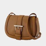 Sac À Main T-Bar Satchel Mini - Alexander McQueen - Cuir - Marron
