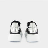 Sneakers Oversized - Alexander McQueen - Cuir - Noir