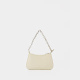 Sac À Main T-Bar Mini - Alexander McQueen - Cuir - Crème