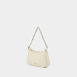 Sac À Main T-Bar Mini - Alexander McQueen - Cuir - Crème