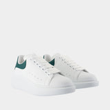 Sneakers Oversized - Alexander McQueen - Cuir - Blanc