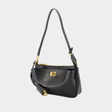 Sac Porté Épaule Rodeo Sling - Balenciaga - Cuir - Noir