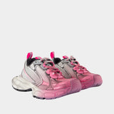 Sneakers 3XL - Balenciaga - Synthétique - Gris/Rose