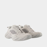 Sneakers Monday - Balenciaga - Cuir - Gris