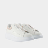 Sneakers Oversized - Alexander McQueen - Cuir - Rose