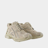 Sneakers Runner - Balenciaga - Cuir - Beige