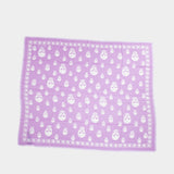 Écharpe Skull - Alexander McQueen - Soie - Violet