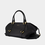 Sac À Main Farringdon Maxi - Alexander McQueen - Cuir - Noir