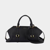 Sac À Main Farringdon Medium - Alexander McQueen - Cuir - Noir