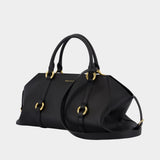Sac À Main Farringdon Medium - Alexander McQueen - Cuir - Noir