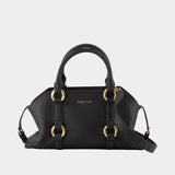 Sac À Main Farringdon Small - Alexander McQueen - Cuir - Noir