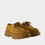 Derbies - Alexander McQueen - Cuir - Marron