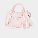 Sac À Main Le City Mini - Balenciaga - Cuir - Rose
