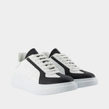 Sneakers Oversized - Alexander McQueen - Cuir - Blanc