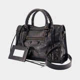 Sac À Main Le City S - Balenciaga - Cuir - Noir