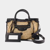Sac À Main Le City S - Balenciaga - Cuir - Noir
