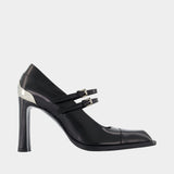 Escarpins Niko - Alexander McQueen - Cuir - Noir